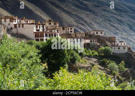 Das Kloster Mune Gompa Stockfoto