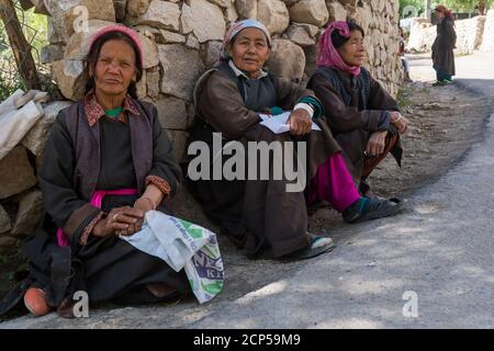 Das Dorf Hemis Schukpachen Stockfoto
