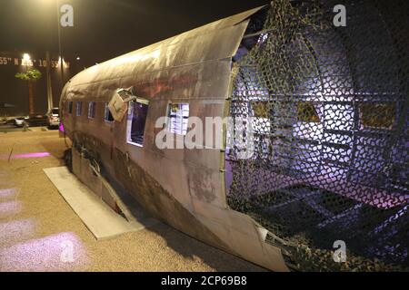 Las Vegas, NV, USA. September 2020. Blick auf die Eröffnungsnacht von Area 15 in Las Vegas, Nevada am 17. September 2020. Kredit: Mpi34/Media Punch/Alamy Live Nachrichten Stockfoto