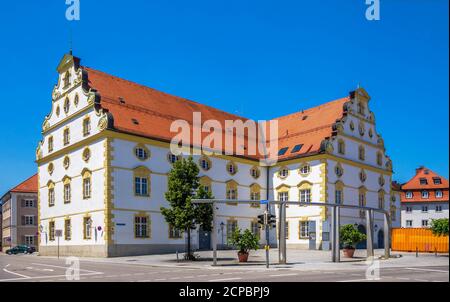 Kornhaus und Allgäumuseum, Kornhausplatz, Kempten, Unterallgäu, Allgäu, Schwaben, Bayern, Deutschland, Europa Stockfoto