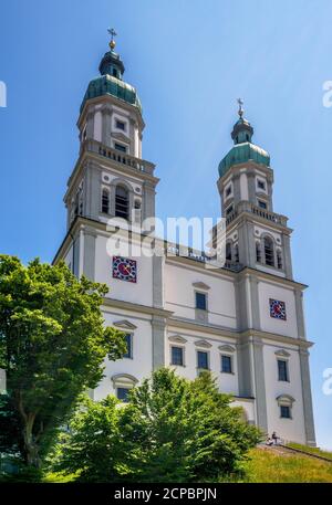 St. Lorenz Basilika, Kempten, Allgäu, Bayern, Deutschland, Europa Stockfoto