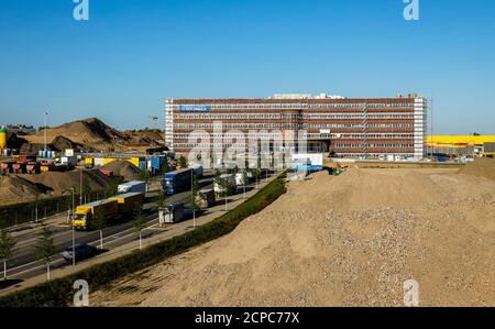 Bochum, Ruhrgebiet, Nordrhein-Westfalen, Deutschland - Mark 51 7, Umbau des ehemaligen Opel-Werks in Bochum Gelaendes, der Opel-Verwaltung Stockfoto