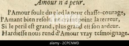 . Amorum emblemata, figuris aeneis incisa . Uonöcureeftljept Tod.»t/lïoelffr j)p1LtefneD?atgI)t.CluecHöcmgljept nit kan Ban HiefDöéf tupfltuf öèeuciu jimour 71 a. BRE- A M O^R V M. IQI Stockfoto