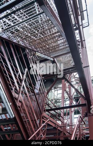 Essen, Zeche Zollverein, UNESCO Weltkulturerbe, Kokerei Stockfoto
