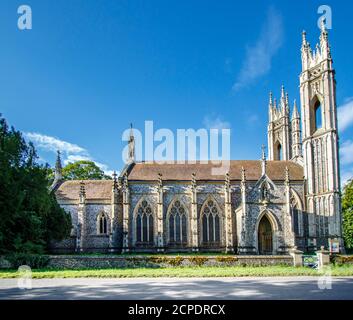 St. Michael der Erzengel Kirche Booton Norfolk Stockfoto