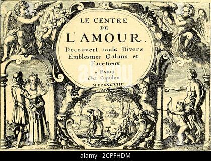 . Le Centre de l'amour (polissonneries du bon vieux temps.) Emblèmes XVIIe siècle. Tabatières XVIIIe siècle . Es ne se départversent pas de la plus parfaitecorrection. Combien amusants, ces titers gravés en des cartuches dune tousriche ornementation, qui, tous, se réclament de Lamour, qui, tous, sousdes formes diverses, enregistrent Le Centre de F Amour - Que cesoient les qualités et les Abus du Mariage, les Emblèmes Damour oules Histoires Galantes, Dotto Vœnius, de Crispin de Passe ou de P. Rollo. (t) .lappelle faguellisles tous ceux qui, à la Suite de M. Faguet, encensent lewir siècle, [ Stockfoto