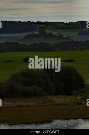 Corfe Castle von Arne Stockfoto