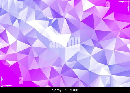 Moderne Abstrakte Low Poly Geometrische Gradient Polygonalen Hintergrund Mit Ecken Vektorgrafik Stockfoto