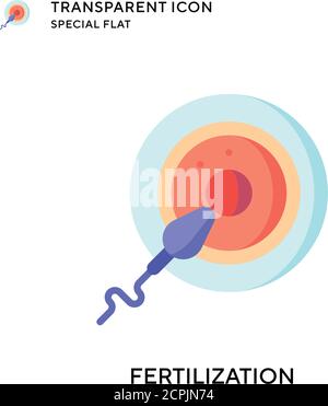 Vektorsymbol für Düngung. Flache Illustration. Vektor EPS 10. Stock Vektor