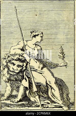 . Iconologie tirée de divers auteurs : ouvrage utile aux gens de lettres, aux poëtes, aux artistes, & généralement à tous les amateurs des beaux Arts . CLARTÉ. connoïtre carté cft ce qui fait pleinementdiftinguer &   les objets., ceftpour cela quon appelle carté dans ledilcours larrangement qui tait apppercevoirtoute la penlée de celui qui écrit ou quiparle. On la peint nue ; fon lèul attributeft un Soleil quelle a lùr la poitrine, &qui léclairé toute. chi^t^ezzj: E La cbiarezjzjt quella , che fa pie-Name difìinguere, e conofeere glioggetti ; quindi è, che cbiarexxa appel Ufinel difeorfo Stockfoto