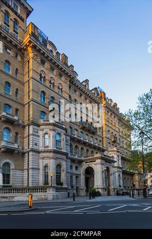 England, London, Marylebone, Portland Place, The Langham Hotel Stockfoto