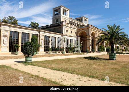 Orangerie, Park Sanssouci, Potsdam, Brandenburg, Deutschland Stockfoto