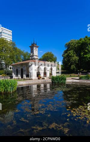 England, London, Westminster, Kensington und Chelsea, Kensington Gardens, die Italian Gardens Stockfoto