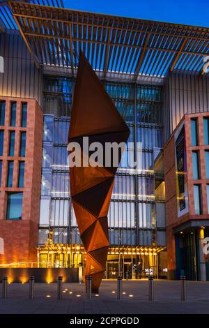 England, London, Kings Cross, das Francis Crick Institute of Bio-Medical Research Stockfoto