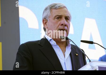 Antonio Tajani Politico Stockfoto