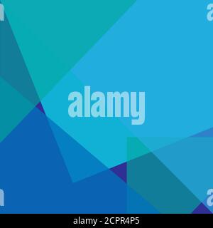 Abstrakter Hintergrund mit semi-transparenten geometrischen Formen. Stock Vektor