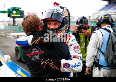 Le Mans, Frankreich. September 2020. 125 Larry ten Voorde, Porsche 911 GT3 Cup, Ambiente während des Porsche Carrera Cup 2020 auf dem Circuit des 24 Heures du Mans, vom 18. Bis 19. September 2020 in Le Mans, Frankreich - Foto Xavi Bonilla / DPPI Credit: LM/DPPI/Xavi Bonilla/Alamy Live News Credit: Gruppo Editoriale LiveMedia/Alamy Live News Stockfoto