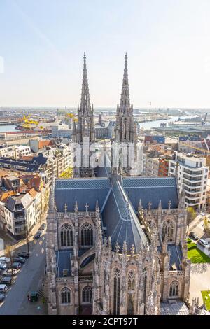 Kirche St. Peter und St. Paul, die Hauptkirche von Ostende, Belgien Stockfoto