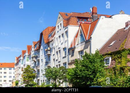 Alte Wohnbauten, Lübeck, Schleswig-Holstein, Deutschland, Europa Stockfoto