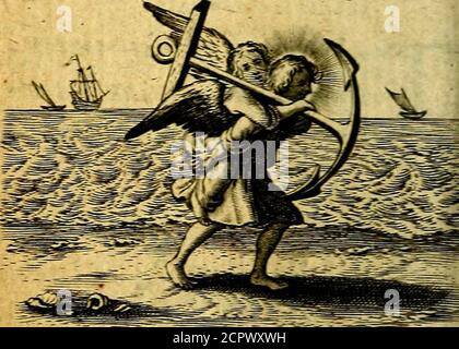 . Pia desideria authore Hermanno Hugone . XIII XI© VOTA. Stockfoto