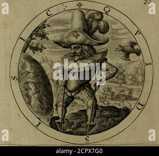 . Eine Sammlung von Emblemen, alte und moderne : quicked vvith metricall illvstrations, sowohl Morall und göttliche, und in Lotterien, dass Unterricht und gute Beratung kann durch eine ehrliche und angenehme Erholung gefördert werden. Obwohl Endeavour all er Canyjin Ape, ^01 neyer er a man.. ILLVSTR. XIII. Stockfoto