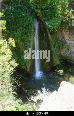 Clandras Brücke auf Banaz Fluss in Usak Türkei hergestellt von Phryger und Wasserkraft elektrische Zentrale Stockfoto