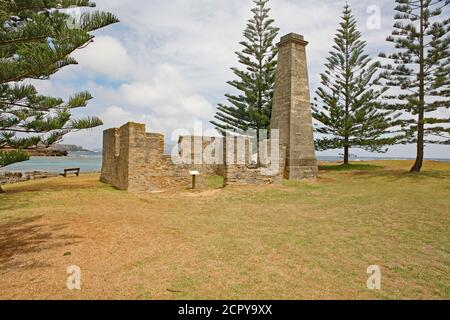 General Shots Von Norfolk Island, Australien Stockfoto