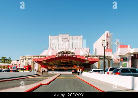 USA, Nevada, Las Vegas, Circus Circus Hotel Stockfoto