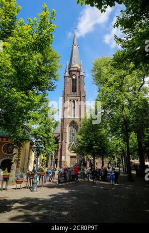 Marienbasilika und Gnadenkapelle im Wallfahrtsort Kevelaer, Niederrhein, Nordrhein-Westfalen, Deutschland Stockfoto