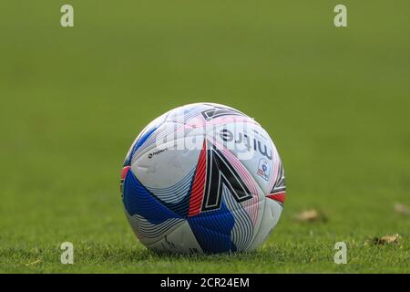 Heutige Sky Bet EFL Mitre Delta Max Match Ball Stockfoto