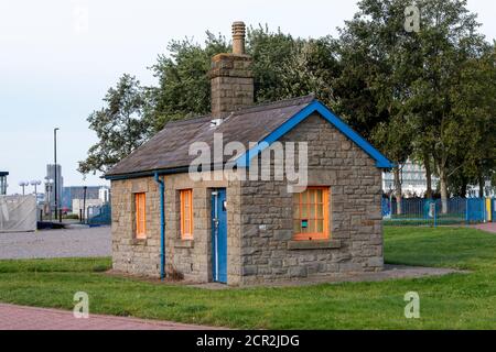 Lock Keepers Cafe Cardiff Bay. Cardiff, Wales, Großbritannien Stockfoto