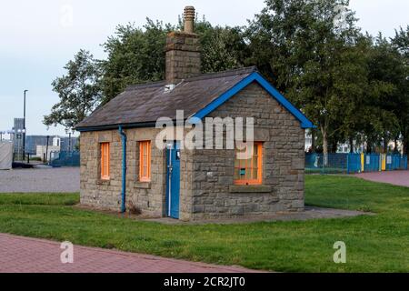 Lock Keepers Cafe Cardiff Bay. Cardiff, Wales, Großbritannien Stockfoto