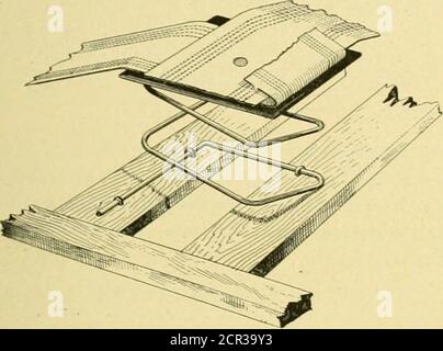 . Die Straßenbahnbesprechung . Ohren und die Delikatesse und Perfektion der erreichten Elastizität ist aston-ishing zu einem nicht vertraut mit dieser Form des Frühlings. Die Einwände gegen den alten Stil der konischen oder Stundenglasform von Spiralfedern sind bekannt, und einer der Häuptlinge von denen, ist, dass die großen Spulen sind schwächer als die kleinen Spulen, Und unter Kompression sind die größeren Spulen. Zusammengebracht und die einzige elastische} erhalten ist aus den kleinen steifen Spulen in der Mitte. Diese Feder im Gegenteil, ist eine gerade Seite Tortionsfeder, und ist perfekt selbstjustierend. Keine der Spulen ist roughttoget Stockfoto