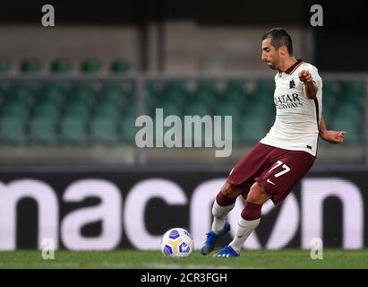 Parma, Italien. 19. Sep, 2020. Während der Serie EIN Spiel zwischen Hellas Verona und Roma im Stadio Bentegodi, Verona, Italien am 19. September 2020. Foto von Simone Ferraro. Kredit: UK Sports Pics Ltd/Alamy Live Nachrichten Stockfoto