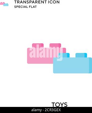 Spielzeug Vektor-Symbol. Flache Illustration. Vektor EPS 10. Stock Vektor