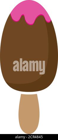 Eis-Symbol. Eis Cartoon Vektor. Stock Vektor