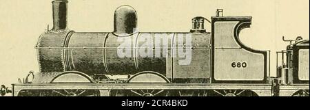 . Amerikanischer Ingenieur und Eisenbahn Zeitschrift . • Express Locomotive.. M s a l ■ r MLT QHfSiiHE^S; Stockfoto