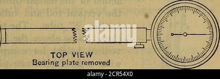 . Eisenbahnbau, Theorie und Praxis; ein Lehrbuch für die Verwendung von Studenten in Hochschulen und technischen Schulen, und ein Handbuch für den Einsatz von Ingenieuren in Feld und Büro . OBERE VIEWBearing Plate entfernt Stockfoto