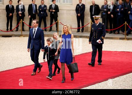 Emmanuel Macron Kinder - Emmanuel Macron In Aachen ...