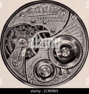 . Baltimore und Ohio Mitarbeiter Magazin . Lima Freight Office Force DIE BUNN SPECIAL die ForemostAmerican Railroad Watch. Speziell für den Bahner entworfen, der DesiresEin attraktiver, dauerfähiger und hochgekommener Zeitnehmer Stockfoto