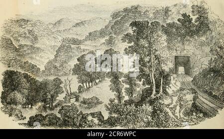 . Das Buch der großen Eisenbahnfeiern von 1857; Umarmt eine vollständige Rechnung der Eröffnung des Ohio & Mississippi, und die Marietta & Cincinnati Eisenbahnen, und die Northwestern Virginia Zweig der Baltimore und Ohio Eisenbahn, mit ... ein Konto der nachfolgenden Exkursion nach Baltimore, Washington und Norfolk .. . OAKLAND STATION, mit dem GLADES HOTEL, an der Baltimore anu Ohio Railroad. 234 Meilen von Baltimork, UND 2,500 Fekt über Gezeitenwasser.. GRAND FERNEN BERGBLICK, Feom der Crankrrry GisADE, Halt. Und Ohio Railrkah. IHL, Mii, i.- & lt; i hom Bai.Timork. DAS KINGWOOD TLNNEL – GUNTKAT Stockfoto