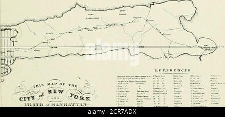 . Entwicklung und jetzige Stand der Stadtplanung in New York City . , und auch für Pier und Bulk-Head Linien. Bei der Ausführung dieser zusätzlichen Macht wurde ein provisorisches Plan-Showinga-System der Schnelldurchgang-Dampfeisenbahnen von J. R. Croesund Frederick Law Olmsted, dem Vater der gegenwärtigen führenden Autoritätauf Stadtplanung des gleichen Namens, vorbereitet. In Kommentierung ii]) zu diesem ]ilan. Thepresent Frederick Law Olmsted sagt: Es ist der früheste Plan, den ich weiß, dass squaioly attenqits, um mit den biggertransiiortation Probleme einer Stadt aus der puldie iioint der Ansicht. Bis zu dieser Zeit, und für eine gute viele Jahr Stockfoto