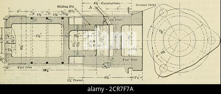 . Amerikanischer Ingenieur und Eisenbahn Zeitschrift . ation in der Schmierung! Im Allgemeinen. April 1906. AMERICAN ENGINEER AND RAILROAD JOURNAL. 133 dem Ausgleich der Arbeit in der Simpleposition wird weniger Aufmerksamkeit geschenkt als in der Verbindung, da es sich um eine Abnormalbedingung handelt, wie das Wort Notfall – auf das Sirnpling-Ventil appliziert – vermittelt. Die Erfahrung der Bauherren und Anwender von Verbundwerkzeugmaschinen hat ihnen gelehrt, dass zumindest der Ingenieur für die Gegenwart daran gehindert werden muss, das Sirnenkelventil unnötig zu verwenden, mit anderen Mitteln als Überzeugungsarbeit.£ Er findet bald, dass unter bestimmten Bedingungen, die openin Stockfoto