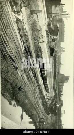 . Jahresbericht der Eisenbahn- und Lagerkommission des Staates Illinois. Stockfoto