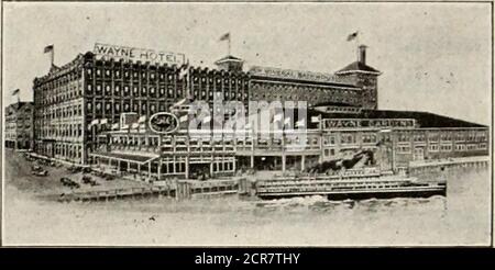 . Das offizielle rote Hotelbuch und -Verzeichnis. Ark Ave., New York JOHN MCE. BOWMAN, Hotel Biltmore, New York THOS. L. JAQUES, 116-118 East 41st St., New York THOMAS R. PROCTOR, Utica, N. Y. FRED A. REED S. T. SHAW, New York EDWARD M. TIERNEY, President Arlington Hotel, Binghamton. N. Y. SIMEON FORD, President und Treasurer103 Park Ave., New York THOS. L. JAQUES, Secretary 116-118 East 41st St., New York GEORGE W. SWEENEY, Managing DirectorHotel Kimball, Springfield, Mass Vice-President und Manager, The Commodore, New York City M. E. MERRIFIELD, and others Office of the Company, 103 Park Avenue, Stockfoto
