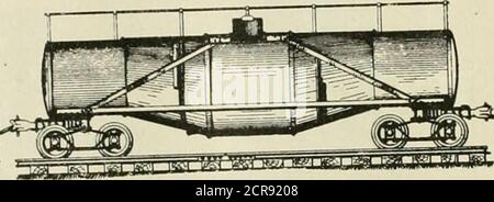 . Eisenbahn- und Lokomotivbau: Eine praktische Zeitschrift für Triebkraft und Schienenfahrzeuge. Stockfoto