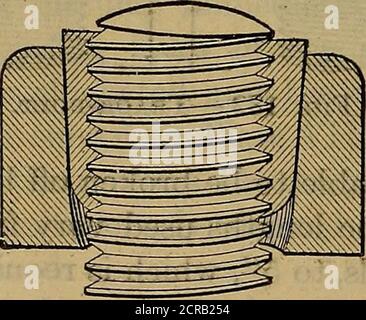 . Eisenbahnbau, Theorie und Praxis; ein Lehrbuch für die Verwendung von Studenten in Hochschulen und technischen Schulen, und ein Handbuch für den Einsatz von Ingenieuren in Feld und Büro . NATIONAL. Columbia.Nut Lock Stockfoto