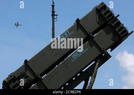 Der Mim 104 Patriot Ist Ein Boden Luft Rakete Sam System Das Primare Seiner Art Das Die United States Army Verwendet Und Mehrere Alliierten Nationen Es Ist Stockfotografie Alamy