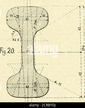 . Die Eisenbahn- und Ingenieurzeitschrift . :^i. EUROPÄISCHE EISENBAHNSTRECKEN. 2. Dass Holzbinder besser erscheinen, was den Verschleiß der Schiene betrifft. 3. Es ist wahrscheinlich, dass der Abschnitt oder die Form ol der Kopf hat erhebliche Auswirkungen auf die Oberfläche Verschleiß; aber um eine richtige Entscheidung über diesen Punkt, eine große Anzahl von Vergleichstests gemacht werden müssen und die Abschnitte einer großen Anzahl von Schienen müssen getroffen werden. In den Zahlen des Berichts der Deutschen Bahn-Straße-Union für 1879-84 sind Diagramme von 140 verschiedenen Schienen-Abschnitten angegeben, von denen einige einen übersichtlichen Verschleiß aufweisen, wie in t dargestellt Stockfoto