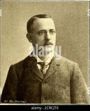 . The Street Railway Journal . Bsorption von B. W.Grist & Company, Ltd., durch die Pennsylvania Ironworks Company, wenn Hewa ernannt, um die sameposition in der letzteren Gesellschaft. Mehrere Jahre später wurde er zum Superintendenten der Pennsyl-vania Eisenwerke ernannt. Herr Grist blieb bis Januar 1,1894 in dieser Funktion, als er seine Position zurücktrat, um ein Büro als beratender Ingenieur im Betz-Gebäude, Philadelphia, zu eröffnen. Soonafterher jedoch wurde Mr. Grist angeboten und akzeptiert, die Position, die er wie hält, dass der Maschinenbauingenieur der PhiladelphiaTraction Company. Seine Pflichten Stockfoto